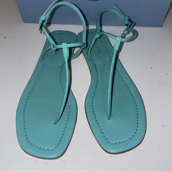Prada Thong Summer Sandals Authentic 💯 size 38 - Picture 2 of 16